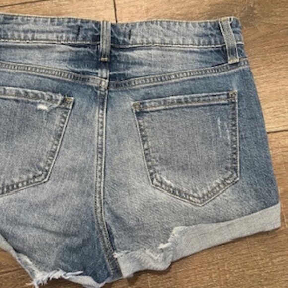 Eunina Jean Shorts Women’s Size Small Distressed High Rise Short - Picture 5 of 9